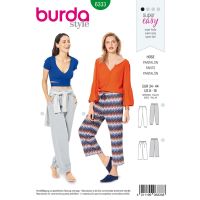Tipar Burda pantaloni femei 6333