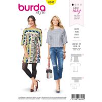 Tipar Burda bluze femei 6345