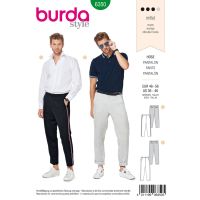 Tipar Burda pantaloni barbati 6350