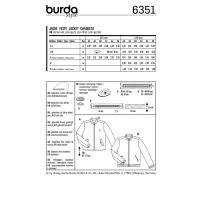 Tipar Burda jachete barbati 6351