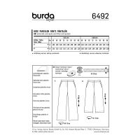 Tipar pantaloni 6492