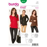 Tipar bluza 6611