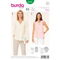 Tipar Burda bluza 6632