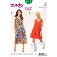 Tipar Burda rochie 6663