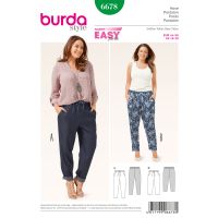 Tipar Burda pantaloni 6678