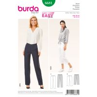 Tipar Burda pantaloni 6681