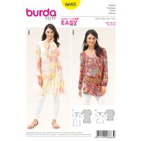 Tipar Burda tunica 6683