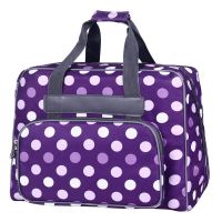 Geanta pentru depozitarea si transportul masinilor de cusut, dimensiuni 45x22x31 cm, multicolor lila BabySnap