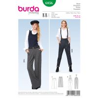 Tipar Pantaloni Burda 6856