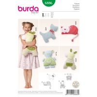 Tipar Perne pufoase Burda 6886