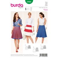 Burda 6904 Fusta clos