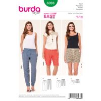 Burda 6938 Pantalon scurti si Bermude