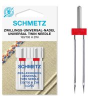 Set combinat 2 ace duble Schmetz, finete 90, cu distanta 4 mm intre ace