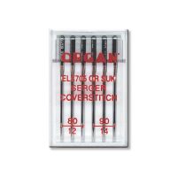 Ace surfilat finete 80-90 - 6 buc Organ Needles Overlock ELx705