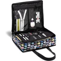 Geanta depozitare si organizare cu model degetar, 36.8 x 16.5 x 15.5 cm, Prym