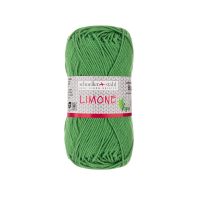 Fir 100% bumbac Limone pentru tricotat si crosetat, 125 m, 205 verde iarba Scholler