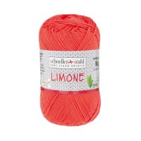 Fir 100% bumbac Limone pentru tricotat si crosetat, 125 m, 103 coral, Scholler