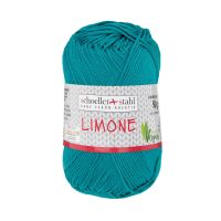 Fir 100% bumbac Limone pentru tricotat si crosetat, 125 m, 159 Petrol, Scholler
