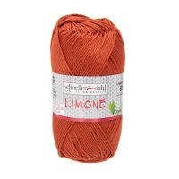 Fir 100% bumbac Limone pentru tricotat si crosetat, 125 m, 173 Fox, Scholler