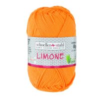 Fir 100% bumbac Limone pentru tricotat si crosetat, 125 m, 189 Mango, Scholler