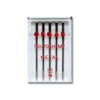 Set 5 ace pentru ata metalica Organ Metal, cu finete acului intre 90-100, sistem ac 130/705H