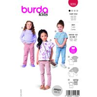 Tipar de croitorie rochie pentru femei infasurata in talie si umeri ingusti, Burda Style, 9205