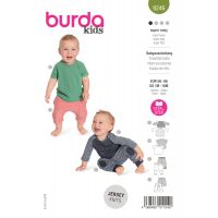 Tipar haine copii, in 4 variante multi-masura 56-86, Burda Style 9246