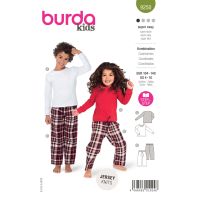 Tipar pijama, bluza si panataloni, in 2 variante 9250