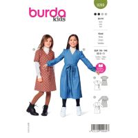 Tipar rochii petrecute in talie si cordon 9269