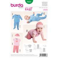 Tipar Camasa-pantaloni- sapca Burda 9423