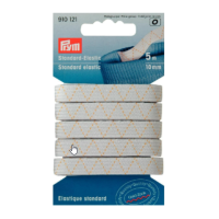 Elastic standard, 10 mm latime, 5 m lungime, alb, Prym