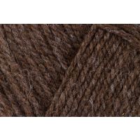 Fir de lana, aspect rustic si traditional pentru tricotat si crosetat, grosime fir nr 4 Mediu, 185 m, 100 g, Trachtenwolle Maro 00010