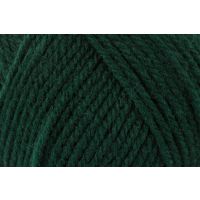Fir de lana, aspect rustic si traditional pentru tricotat si crosetat, grosime fir nr 4 Mediu, 185 m, 100 g, Trachtenwolle Verde Brad 00070