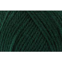 Fir de lana, aspect rustic si traditional pentru tricotat si crosetat, grosime fir nr 4 Mediu, 185 m, 100 g, Trachtenwolle Verde Brad 00070