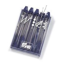 Ace fine pentru broderii si cusut margele, 25 ace, 5 modele, Prym, 125110