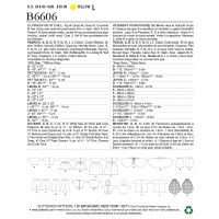 Tipar combinatii papusi B 6606
