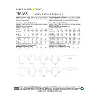 Tipar Buttterick B 6685