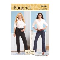 Tipar pantaloni drepti B 6840