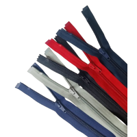 Fermoar detasabil YKK, cu spira din plastic #5, utiizat la imbracaminte sport, de exterior, pantofi, genti, buzunare