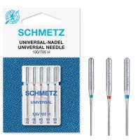 Set combinat 5 ace universale Schmetz, finete ac 70-90, pentru masina de cusut,  ac 130/705 H