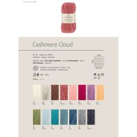 Casmir paletar de culori, lana super fina cu 20% casmir, Cashmere Cloud Austermann