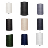 Ata de cusut finete 50, con 1000 m, pentru jeans, tesaturi grele, 100% poliester Talia 50E Ariadna