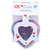 Cutie clipsuri fixare tipare, textile, 2.6 cm, 40 bucati, Prym Love