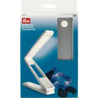 Lupa lucru manual/citit portabila, fara fir, pliabila, cu LED si doua niveluri de luminozitate, Prym