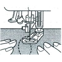 PICIORUS TRANSPARENT PENTRU MATLASARE F005N, PENTRU MASINILE BROTHER COMPUTERIZATE / ELECTROMECANICE