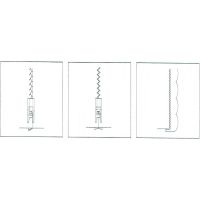 Piciorus Universal Transparent F022N, pentru masinile Brother electromecanice