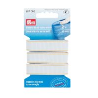 Elastic extra soft, 15 mm grosime, 2 m lungime, alb, Prym, 957080