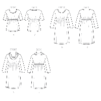 Tipar rochie M7353