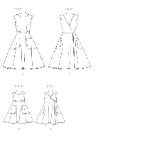 Tipar rochie M7354