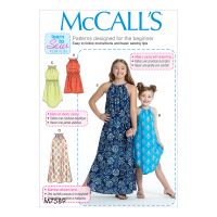 Tipar rochie fetite M 7589